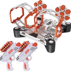 USA Toyz AstroShot Gyro Rotating Target Shooting Games - Compatible Nerf Targets