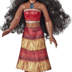 Disney Princess Musical Moana Fashion Doll with Shell Necklace, Sings How Far