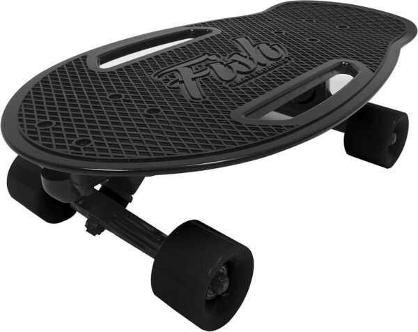 Fish Adults and Kids Skateboard Mini Cruiser Light Weight and Portable Beginners