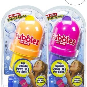 Little Kids Fubbles No-Spill Bubble Tumbler, 2 Piece Kit Toy