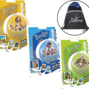Timeline Card Game Complete Set of 3 Classic, Inventions, and Events, with