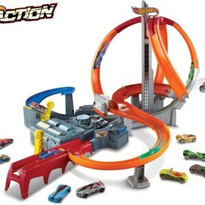 Hot Wheels Spin Storm Track Set Amazon Exclusive Kit Toy