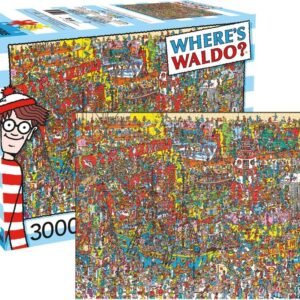 Wheres Waldo 3,000pc Puzzle Kit Toy Fun Kids Pack Set