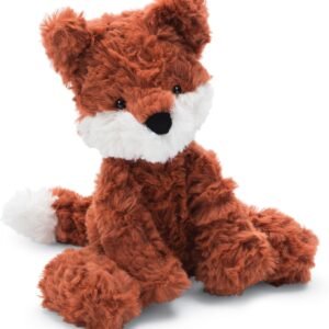 Jellycat Squiggle Fox Stuffed Animal, Small, 9 inches Kit Toy