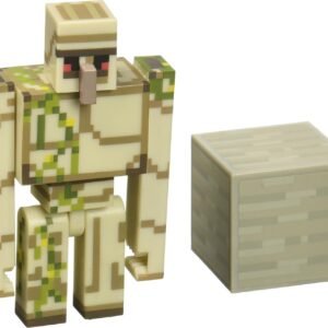 Minecraft Iron Golem Figure Pack Kit Toy Fun Kids Set