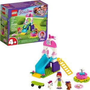 LEGO Friends Puppy Playground 41396 Starter Building Kit; Best Animal Toy Featuring