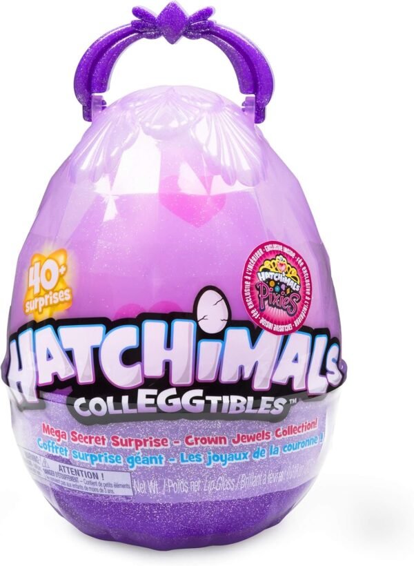 Hatchimals CollEGGtibles, Mega Secret Surprise with 10 Exclusive and 1 Pixies Royal