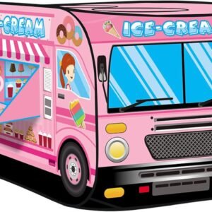 Kiddie Play Ice Cream Truck Pop Up Kids Play Tent for Boys