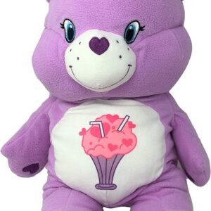 Care Bears 24 Plush Stuffed Animal, Share Bear Lavender Kit