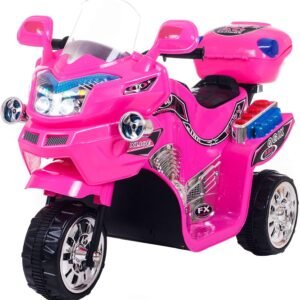 Ride on Toy, 3 Wheel Motorcycle for Kids, Battery Powered Ride On
