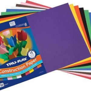 Tru-Ray Construction Paper, 10 Classic Colors, 12 x 18, 50 Sheets