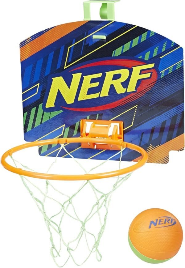 Nerf Sports Nerfoop Orange/Green Ball. Kit Toy Fun Kids Pack