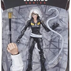 Spider-Man Legends Series 6-inch Marvels Black Cat Kit Toy Fun