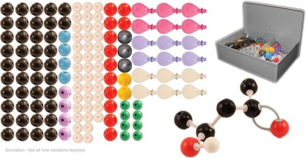 University Chemistry Co. Molecular Model Kit for Organic and Inorganic Chemistry, Teacher