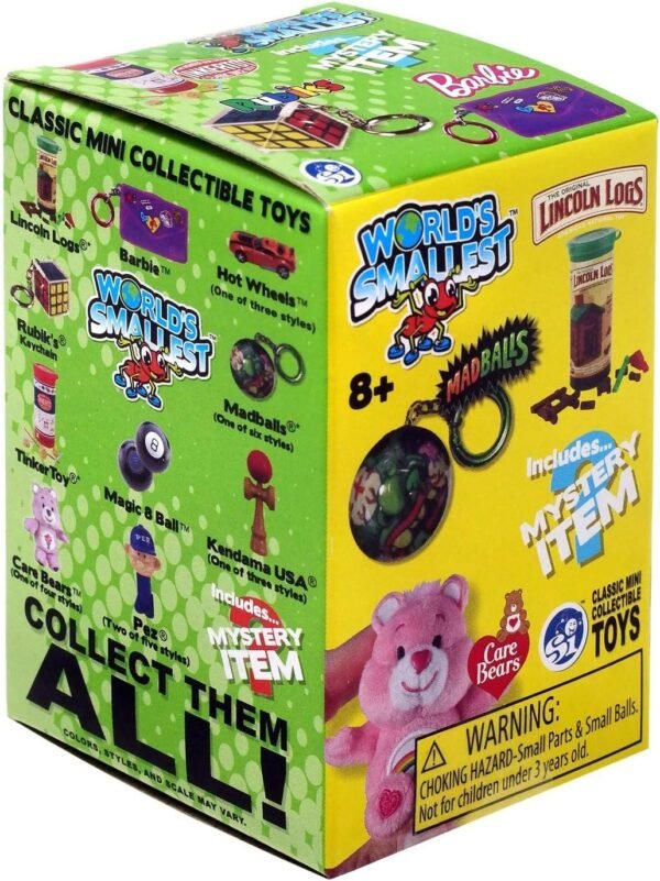 Worlds Smallest Classic Novelty Toy Series 2 Blind Box, 1Count