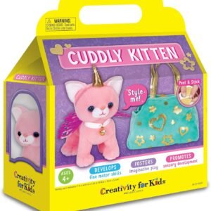 Creativity for Kids Cuddly Kitten Plush Toy - Kitty Stuffed Animal and