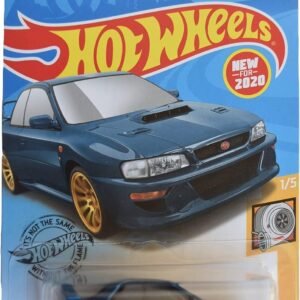 Hot Wheels Turbo 1/5 98 Subaru Impreza 228 STi-Version 23/250, Blue