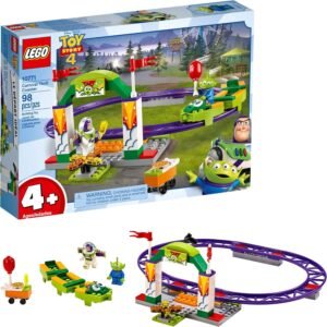 LEGO Disney Pixars Toy Story 4 Carnival Thrill Coaster 10771 Building Kit