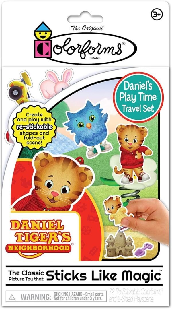 Colorforms Travel Set - Daniel Tiger Kit Toy Fun Kids