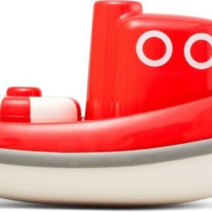 Kid O Floating Tug Boat Toddler Bath Toy - Red