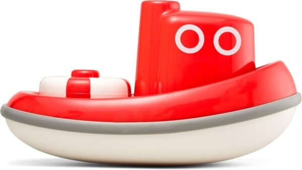 Kid O Floating Tug Boat Toddler Bath Toy - Red