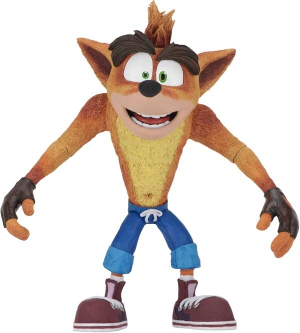 NECA - Crash Bandicoot - 7 Scale Action Figure - Basic Crash