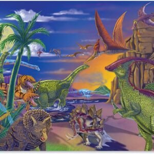 Melissa & Doug Land of Dinosaurs Jigsaw Puzzle 60 pieces