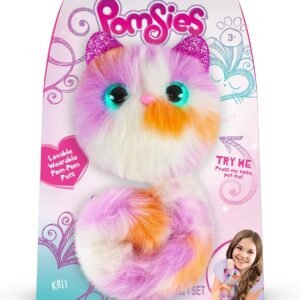 Pomsies 1978 Kali - Amazon Exclusive, White/Purple/Tangerine Kit Toy Fun