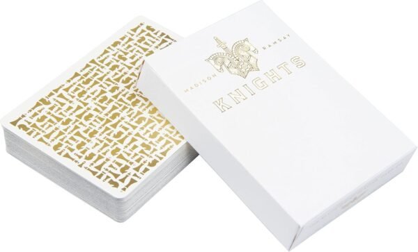 Ellusionist White Knights Playing Card Deck by Daniel Madison and Chris Ramsay