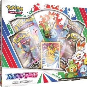 Pokemon TCG Sword & Shield Figure Collection 4 Booster Packs 1 Full-Art