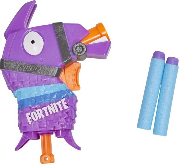 Fortnite Llama Nerf Microshots Dart-Firing Toy Blaster & 2 Official Elite Darts