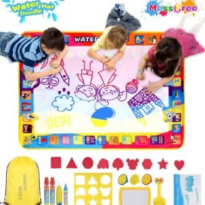 Shape Mart Water Drawing Mat - Large Water Magic Doodle Mat for