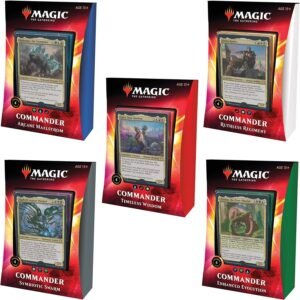 Magic The Gathering Ikoria Lair of Behemoths Commander Decks All 5 Decks