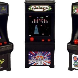 Tiny Arcade Set of 3 - Frogger Galaga Dig Dug, Multi