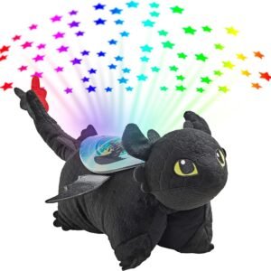 Pillow Pets NBC Universal How to Train Your Dragon Toothless Sleeptime Lite