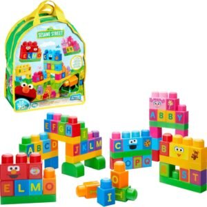 Mega Bloks Lets Build Sesame Street Buildable Playset Kit Toy