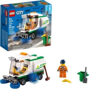 LEGO City Street Sweeper 60249 Construction Toy, Cool Building Toy for Kids,