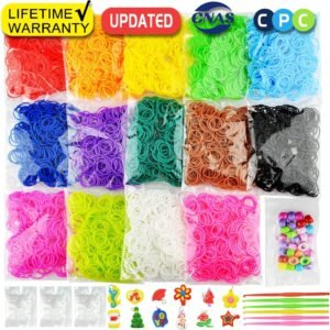 6900+ New Rainbow Rubber Bands Bracelet Kit, 2020 New Loom Bands in