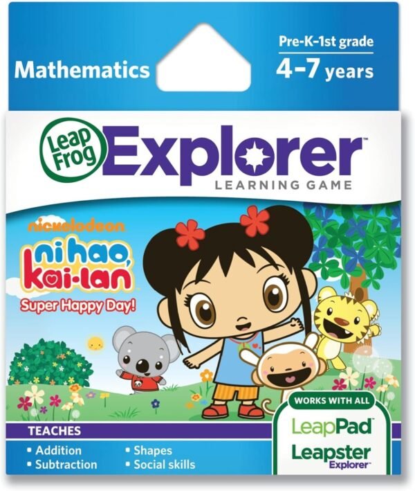 LeapFrog Ni Hao, Kai-lan Super Happy Day learning gameworks with LeapPad Tablets