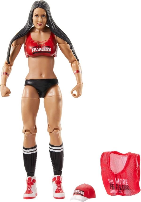 WWE Elite Collection Deluxe Action Figure with Realistic Facial Detailing, Iconic Ring