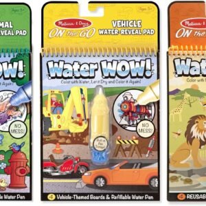 Melissa & Doug Water Wow Bundle Vehicles, Animals & Safari