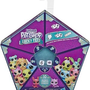 Littlest Pet Shop Lucky Pets Fortune Crew Surprise Pet Toy, 150+ to