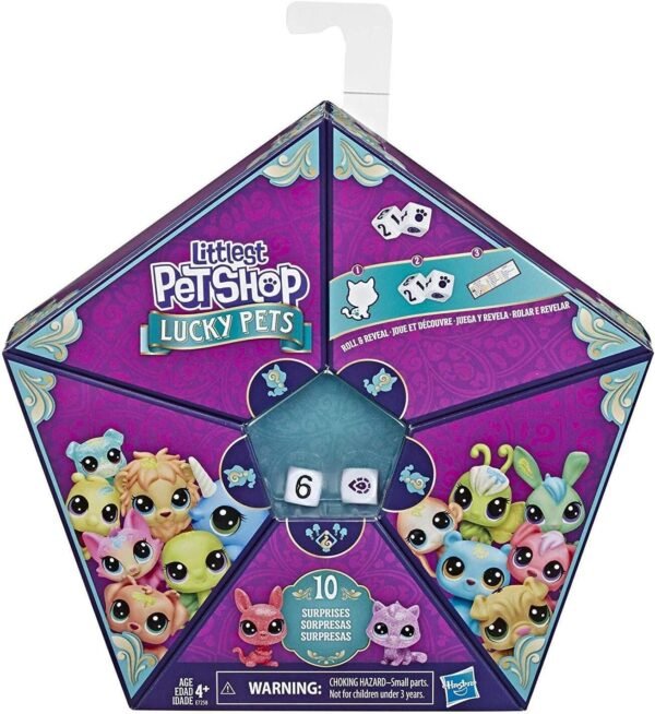 Littlest Pet Shop Lucky Pets Fortune Crew Surprise Pet Toy, 150+ to
