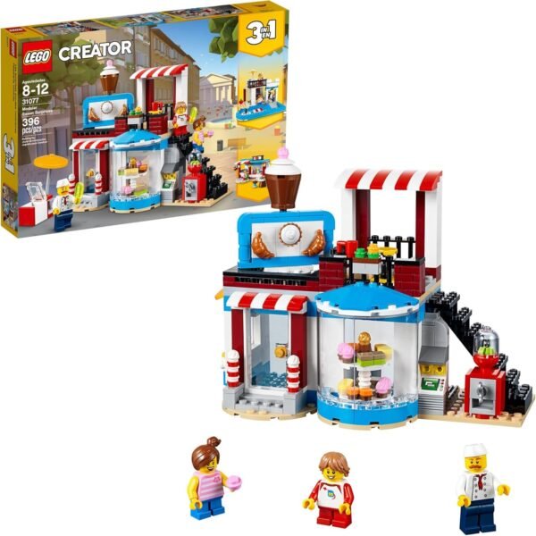 LEGO Creator 3in1 Modular Sweet Surprises 31077 Building Kit 396 Pieces