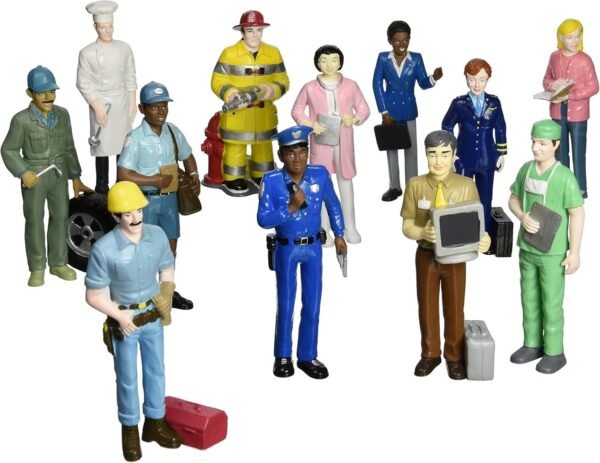 Pretend Professionals 12 Pretend Career Figures Creative Minds Kit Toy