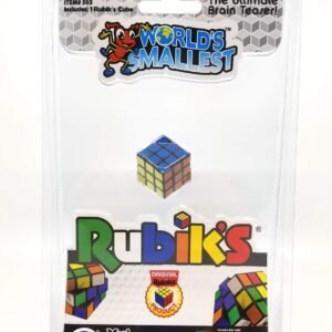 Worlds Smallest Rubiks Cube Kit Toy Fun Kids Pack Set