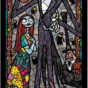 Tenyo Nightmare Before Christmas Stained Glass Gyutto Size Series Jigsaw Puzzle 456