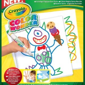 Crayola Color Wonder, Mess Free Coloring Pad, Refill Paper, 30 Blank Pages