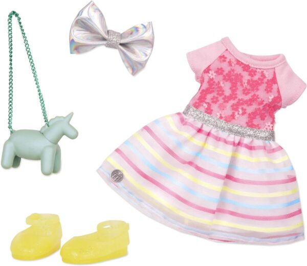Glitter Girls by Battat - Shiny Flowers In Bloom Outfit -14 Doll