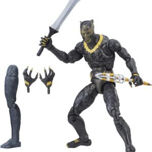 Marvel Black Panther Legends Erik Killmonger, 6-inch Kit Toy Fun